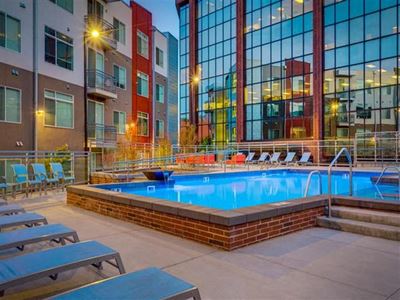 Secured Swimming Pool at Element 31Â Apartments, Salt Lake City, Utah